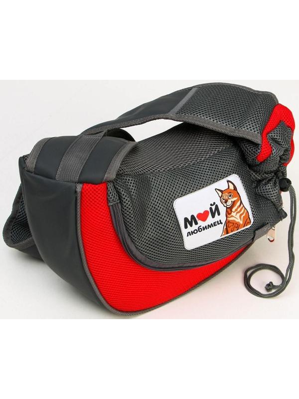 Слинг переноска для животных «Мой любимец» 40х22х8 см