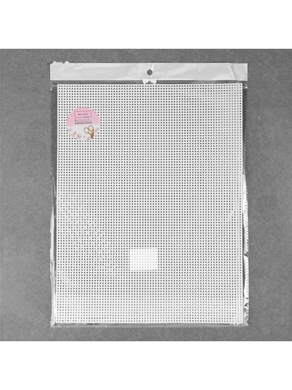 Канва для вышивания, 26 × 34 см, цвет белый