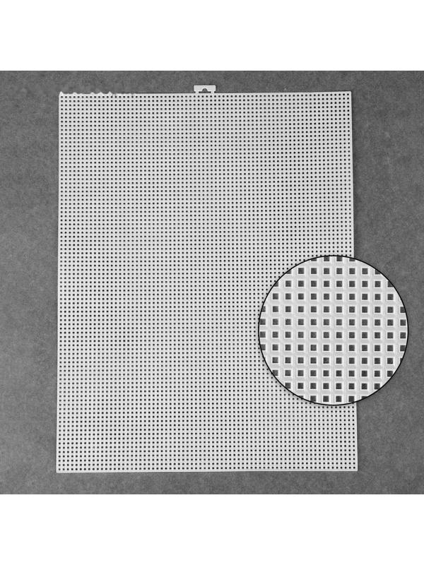 Канва для вышивания, 26 × 34 см, цвет белый