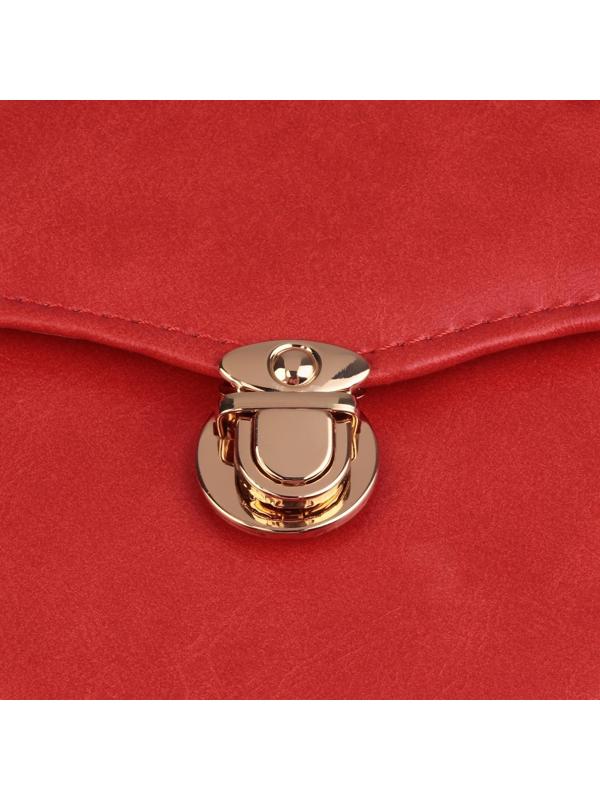 Застёжка для сумки, 3 × 3 см, цвет золотой