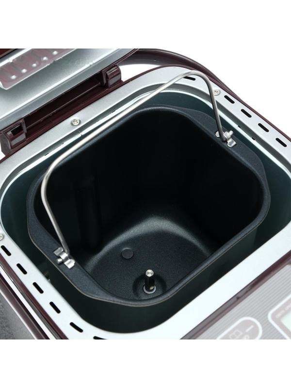 Хлебопечь Galaxy GL 2700, 600 Вт, вес выпечки 500 и 750г, ЖК-дисплей, 19 программ