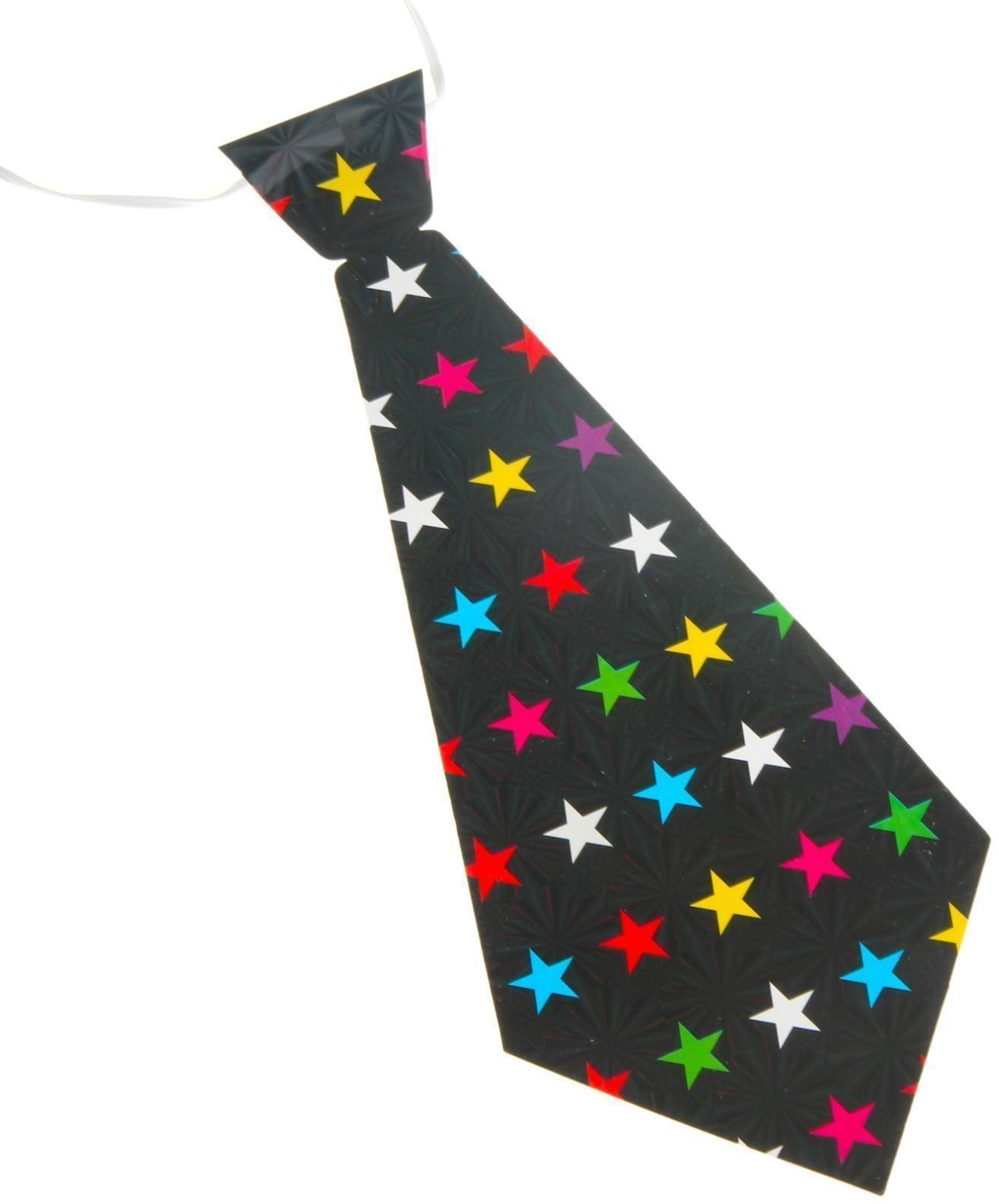 Карнавальный галстук «Звёзды», набор 6 шт., виды МИКС