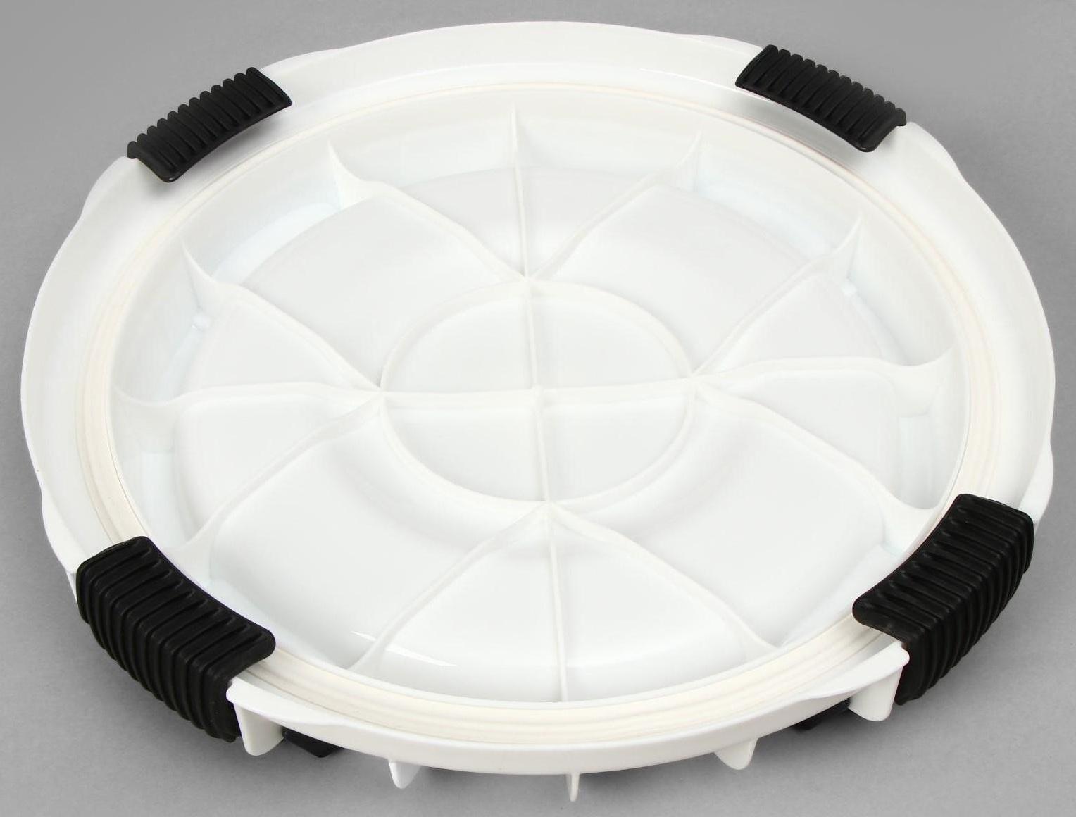 Бочка пищевая, 20 л, с герметичной крышкой, с гнётом, «Для солений»