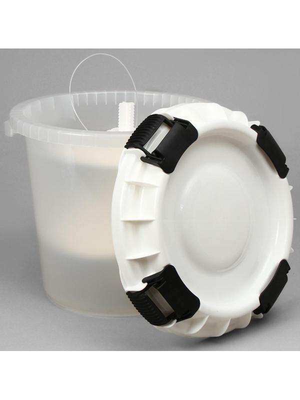 Бочка пищевая, 20 л, с герметичной крышкой, с гнётом, «Для солений»