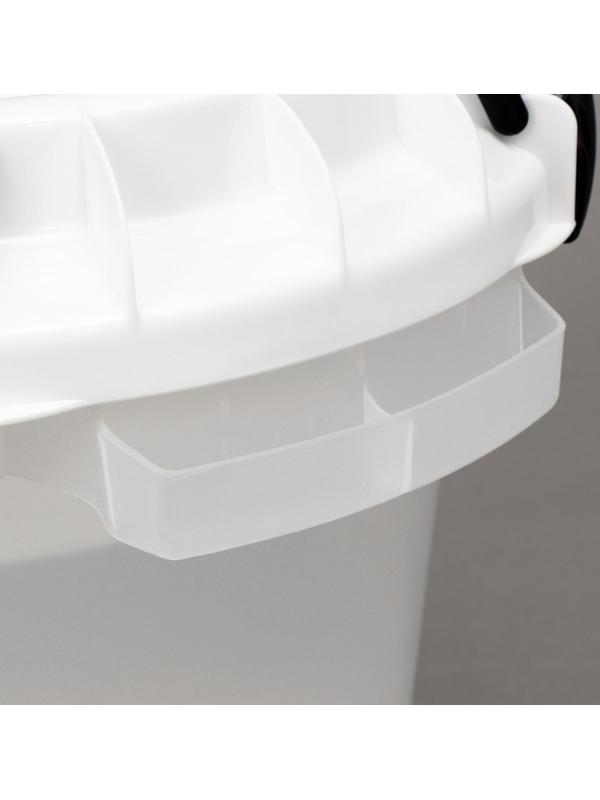 Бочка пищевая, 20 л, с герметичной крышкой, с гнётом, «Для солений»