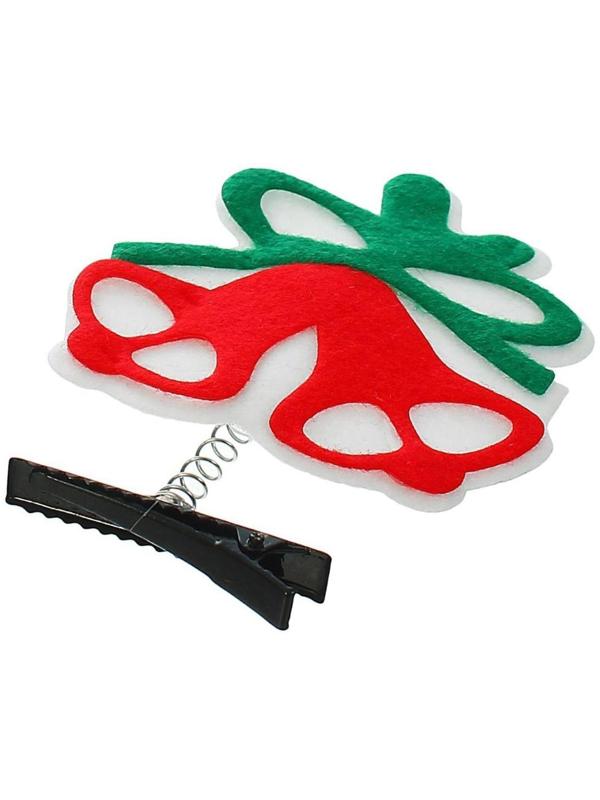 Карнавальный зажим «Колокольчик», набор 2 шт., виды МИКС