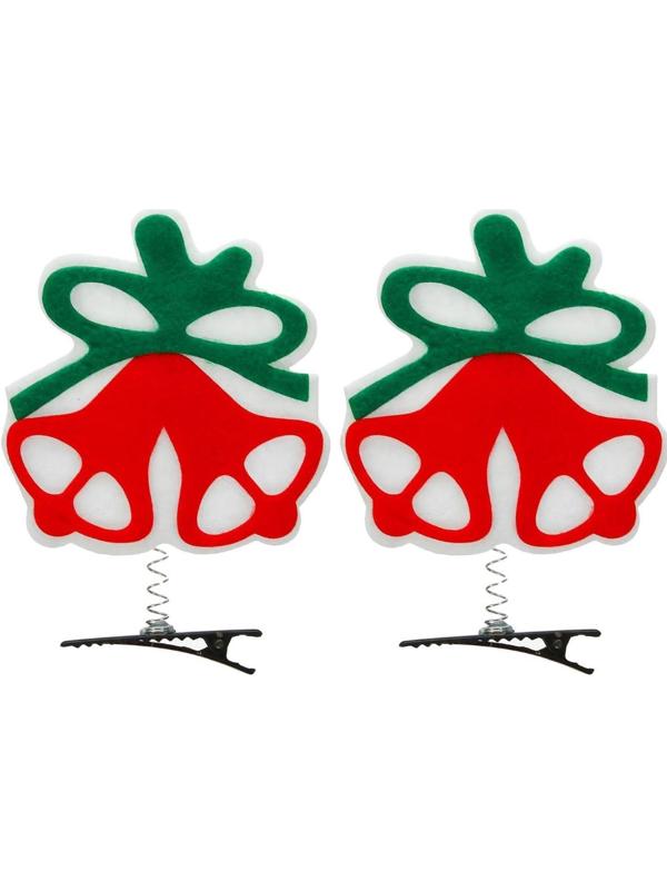 Карнавальный зажим «Колокольчик», набор 2 шт., виды МИКС