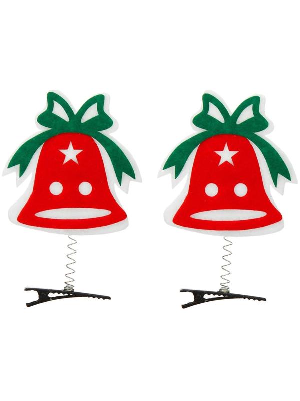 Карнавальный зажим «Колокольчик», набор 2 шт., виды МИКС