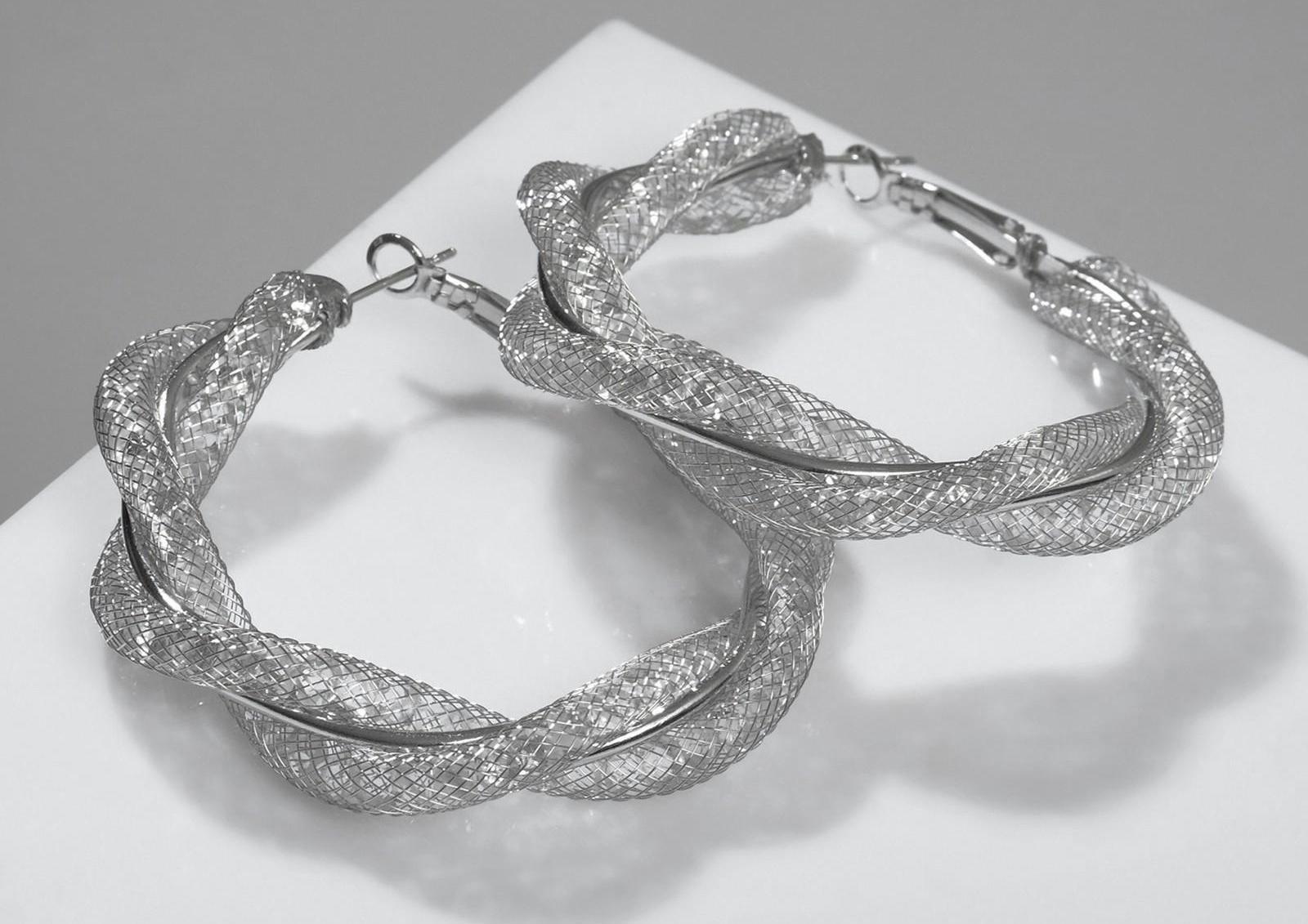 Серьги-кольца 