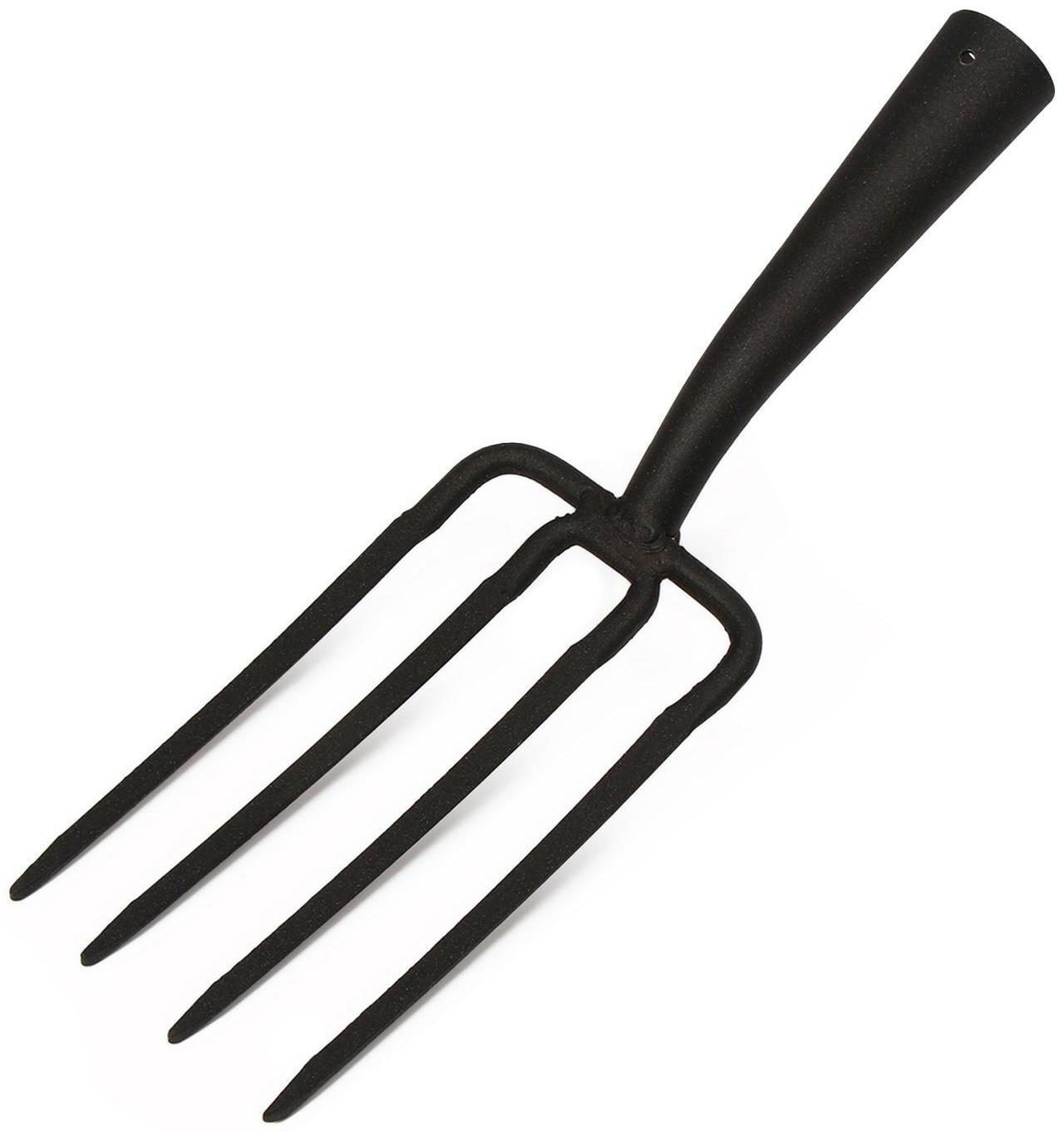 Вилы садово-огородные, 4-рогие, тулейка 40 мм, без черенка