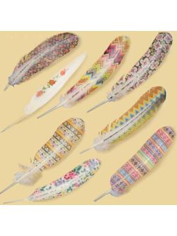 Перо для декора, МИКС