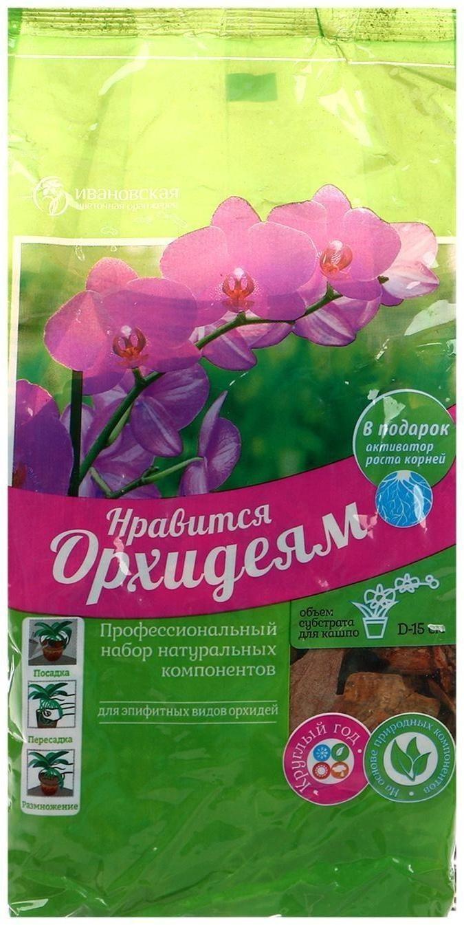 Набор натуральных компонентов для эпифитных видов орхидей, 2 л