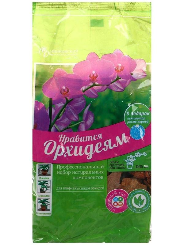Набор натуральных компонентов для эпифитных видов орхидей, 2 л