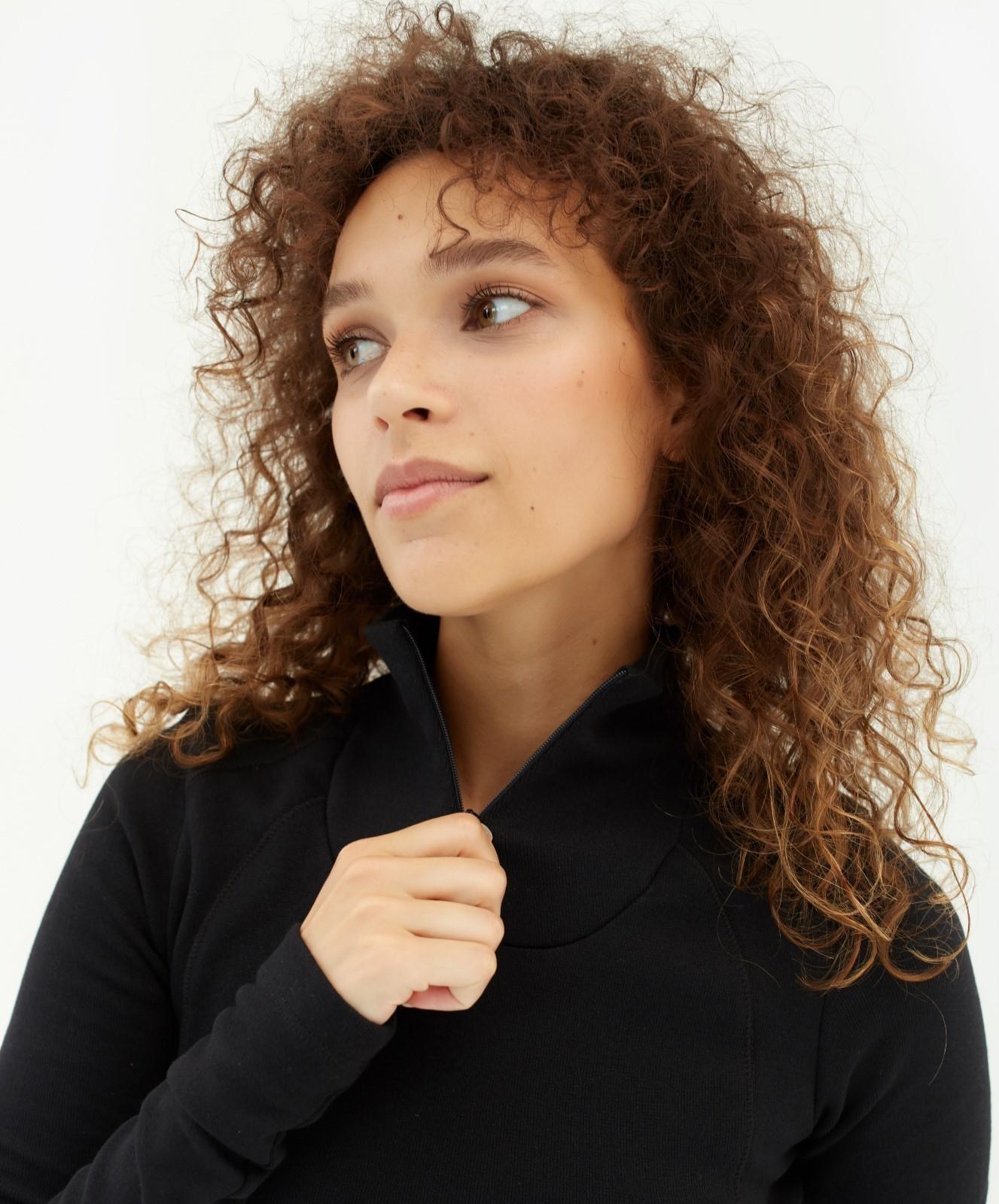 Термобельё женское (лонгслив, лосины) MINAKU цвет чёрный, р-р 42