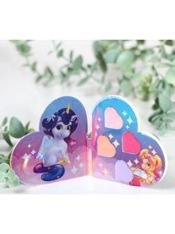 Тени для девочки «Сияй!» 4 цвета по 1,3 гр