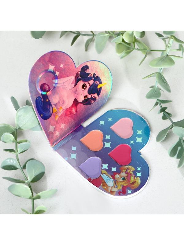 Тени для девочки «Сияй!» 4 цвета по 1,3 гр