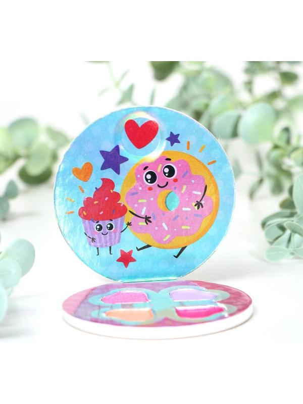 Тени для девочки «Ты супер!» 4 цвета по 1,3 гр