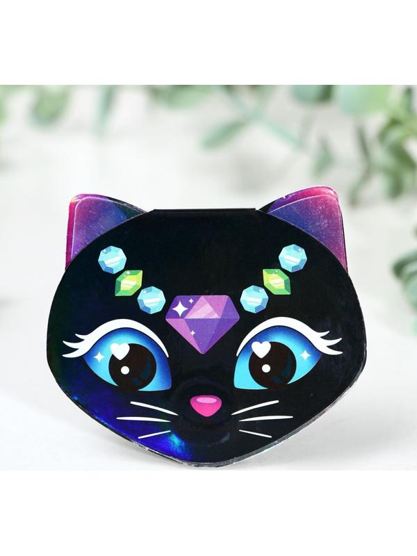 Тени для девочки «Мур-мяу!» 4 цвета по по 1,3 гр