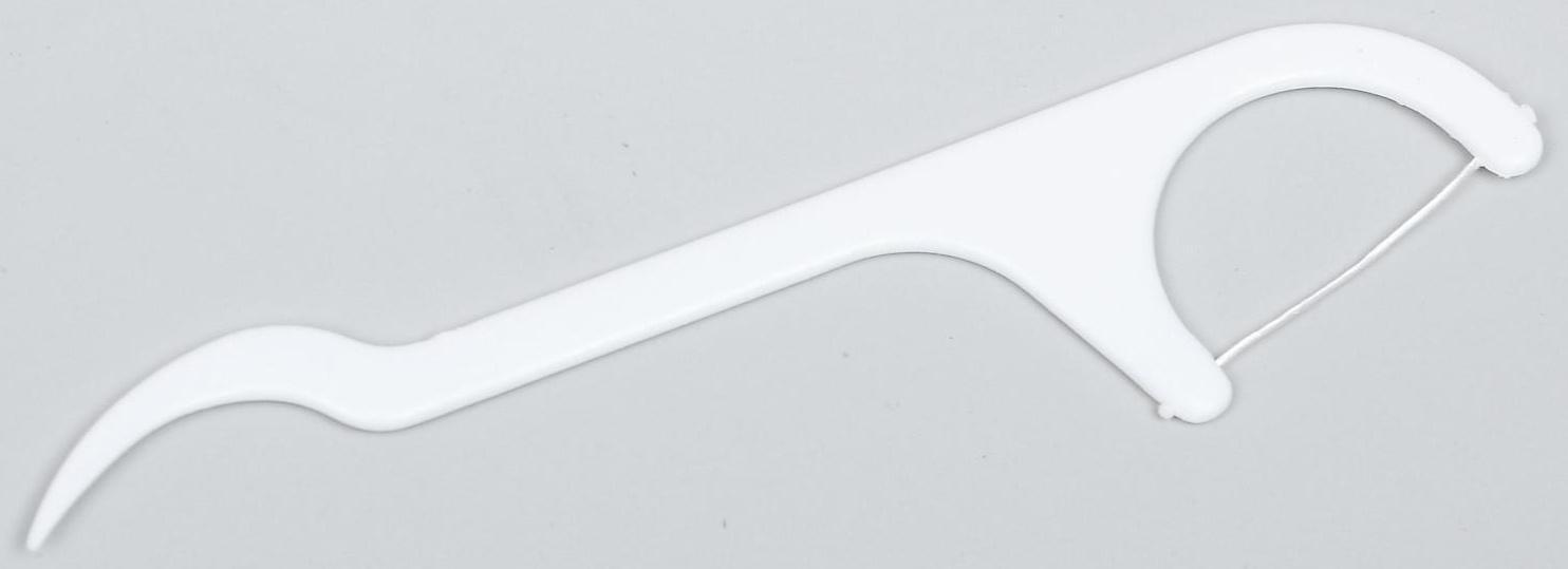 Зубная нить в пластиковом держателе, набор 10шт