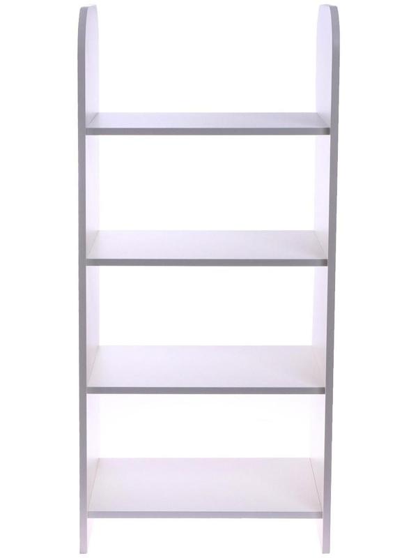 Стеллаж «Маленькая принцесса» белый-розовый, 540 × 400 × 1200 мм