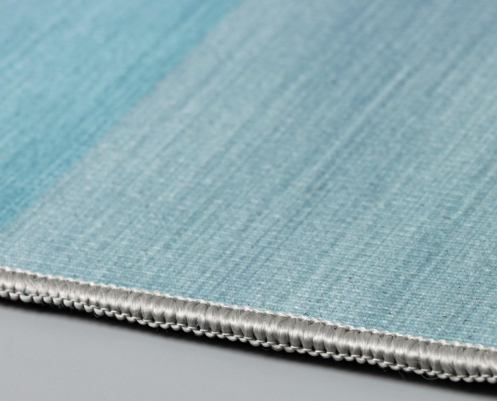 Коврик для ванной Доляна «Лазурный», 50×80 см, цвет синий