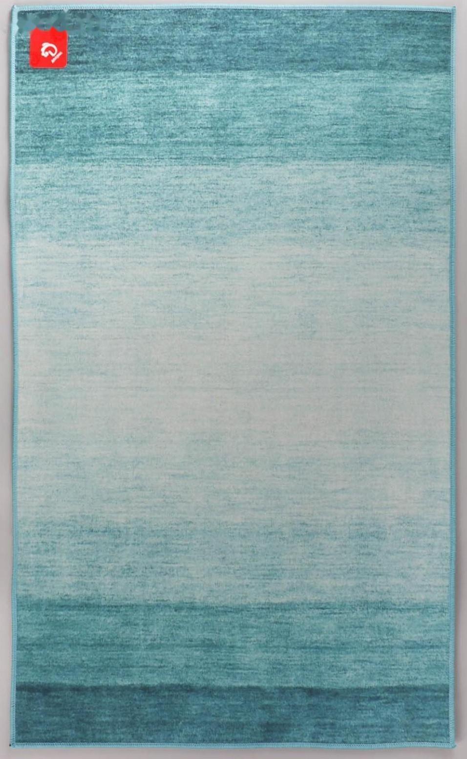 Коврик для ванной Доляна «Лазурный», 60×100 см, цвет синий