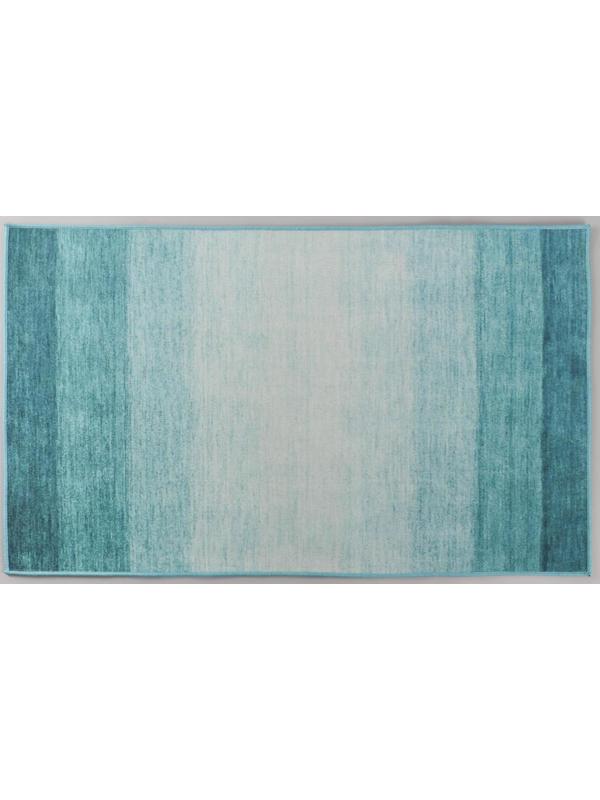 Коврик для ванной Доляна «Лазурный», 60×100 см, цвет синий