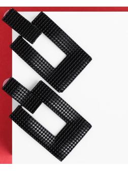 Серьги металл 