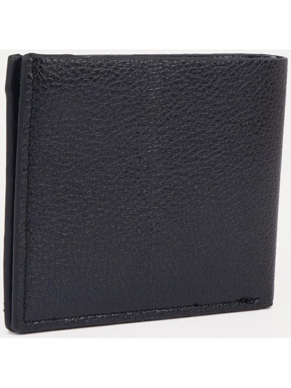 Портмоне без застёжки, для купюр, для карт, цвет чёрный