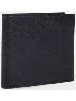 Портмоне без застёжки, для купюр, для карт, цвет чёрный