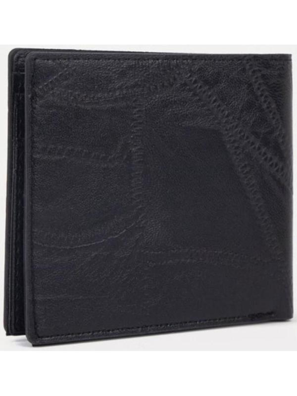 Портмоне без застёжки, для купюр, для карт, цвет чёрный