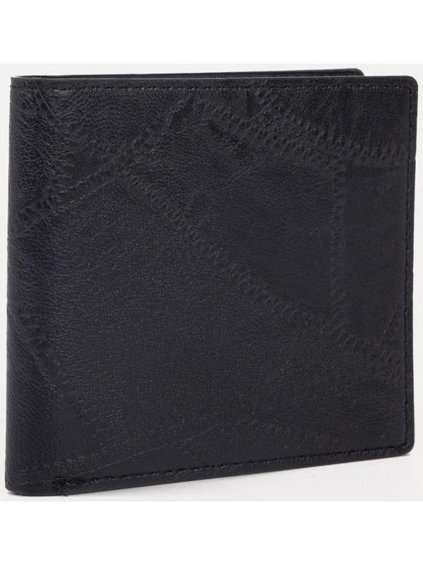 Портмоне без застёжки, для купюр, для карт, цвет чёрный