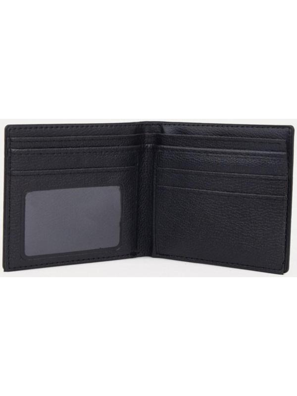 Портмоне без застёжки, для купюр, для карт, цвет чёрный