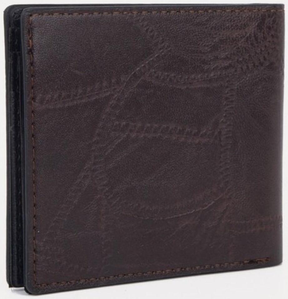 Портмоне без застёжки, для купюр, для карт, цвет коричневый