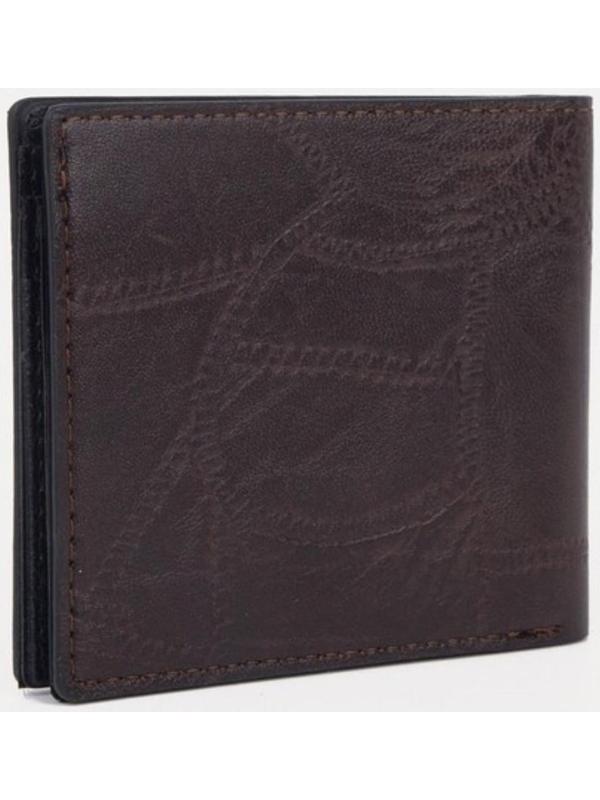 Портмоне без застёжки, для купюр, для карт, цвет коричневый