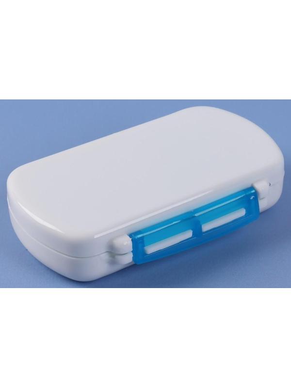 Таблетница, 6 секций, цвет МИКС