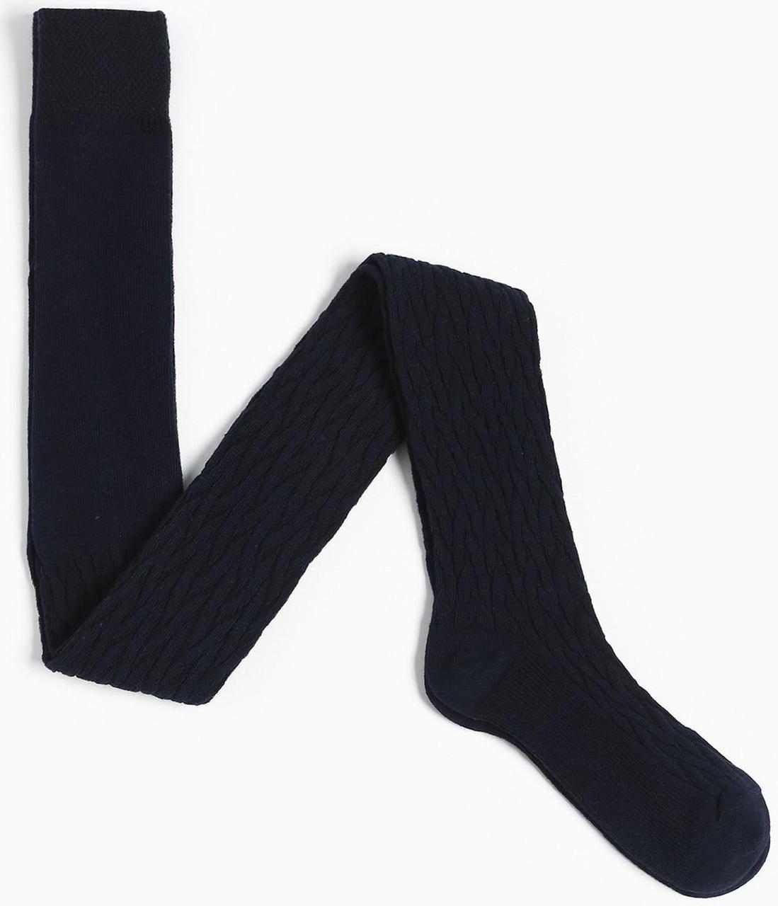 Колготки детские, цвет тёмно-синий, рост 134-140