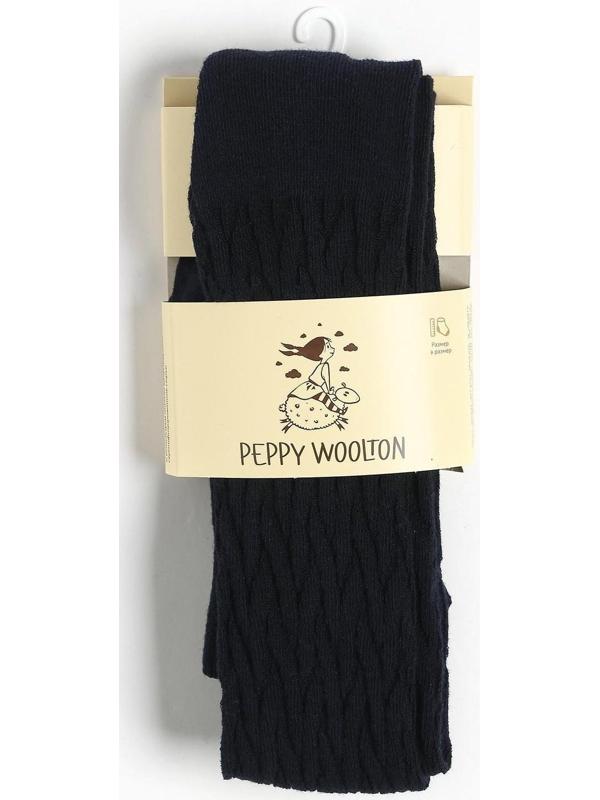 Колготки детские, цвет тёмно-синий, рост 134-140