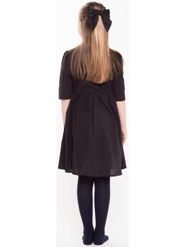 Колготки детские, цвет тёмно-синий, рост 134-140