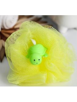 Мочалка детская для купания, цвет и рисунок МИКС