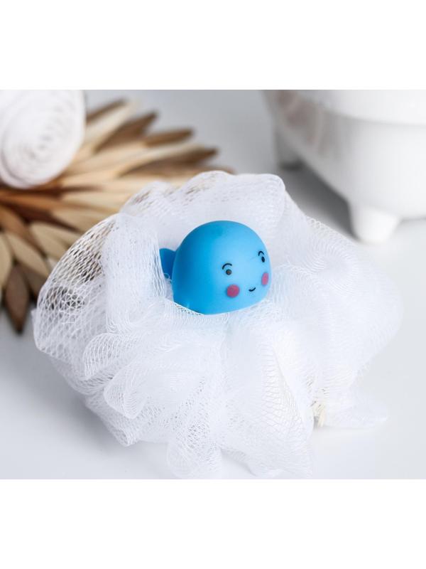 Мочалка детская для купания, цвет и рисунок МИКС