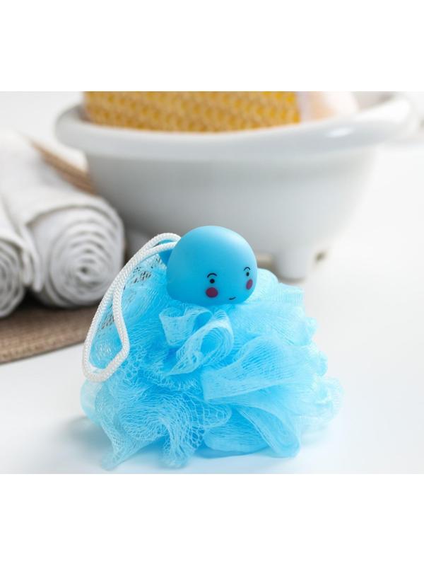 Мочалка детская для купания, цвет и рисунок МИКС