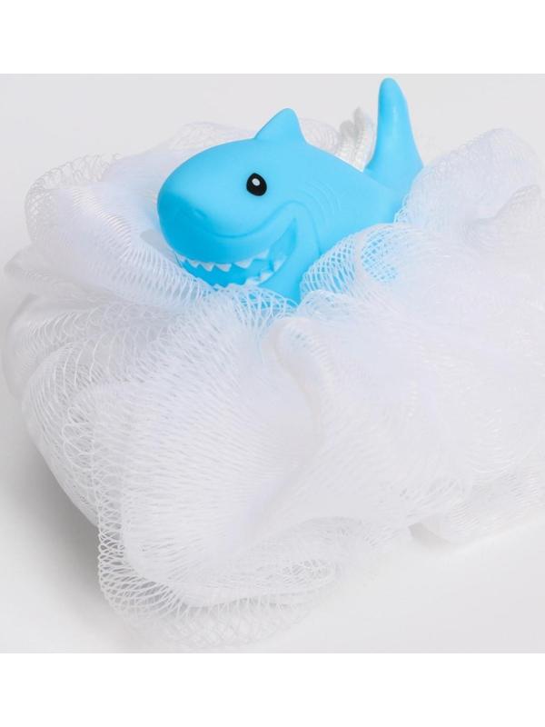 Мочалка детская для купания, цвет и рисунок МИКС