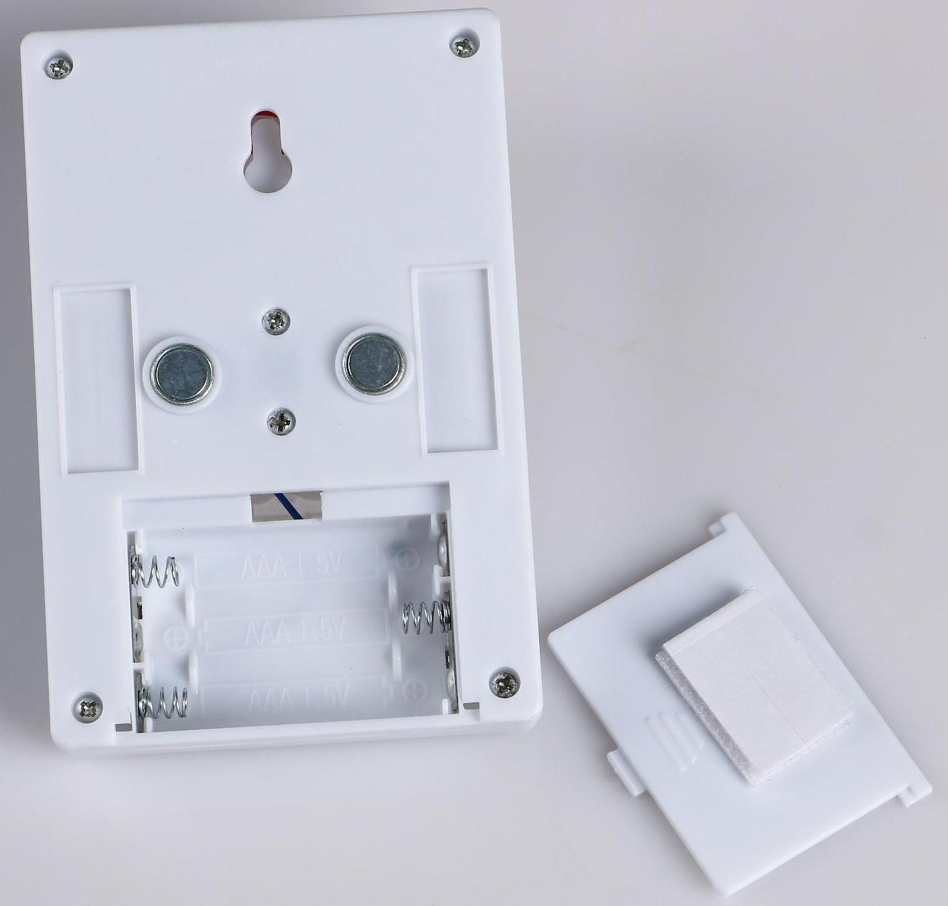 Фонарь-светильник, COB, 3 ААА, магнит, клейкая основа, 11.2 х 7.5 х 3.5 см