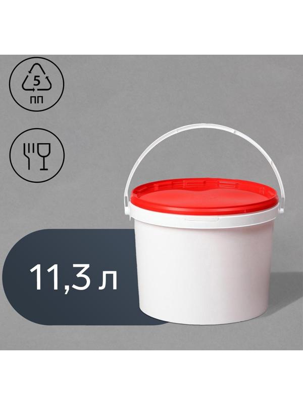 Бак-ведро пищевой «Для солений», 11,3 л, с герметичной крышкой