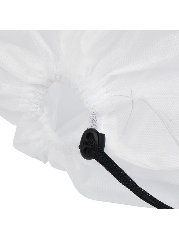 Чехол для растений, трапеция на шнурках, 140 × 110 см, спанбонд с УФ-стабилизатором, плотность 60 г/м², 1 шт, белый