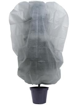 Чехол для растений, трапеция на шнурках, 200 × 140 см, спанбонд с УФ-стабилизатором, плотность 60 г/м², 1 шт, белый