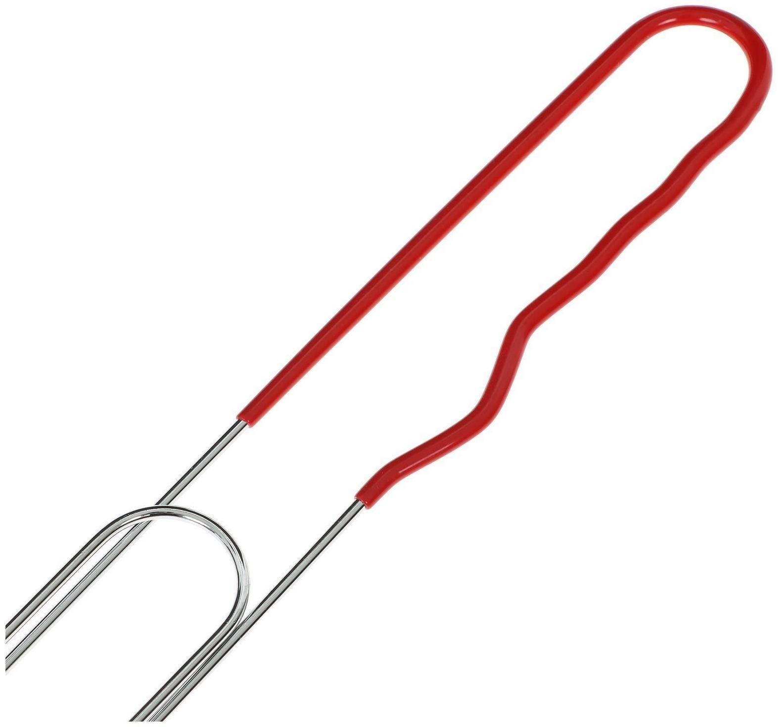 Решётка-гриль универсальная Maclay, нержавеющая сталь, размер 46 x 21 см, рабочая поверхность 21 x 21 см