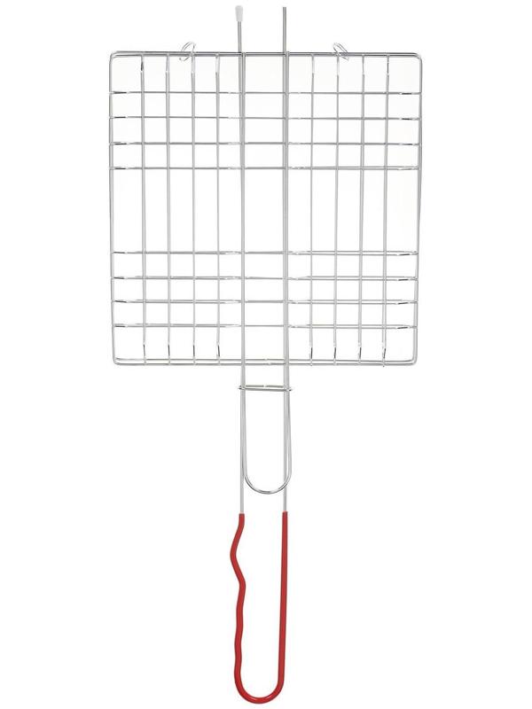 Решётка-гриль универсальная Maclay, нержавеющая сталь, размер 46 x 21 см, рабочая поверхность 21 x 21 см