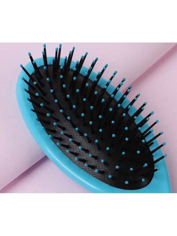 Расчёска массажная, 7 × 22 см, цвет МИКС